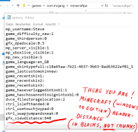 minecraft OPTIONS-textfile, 'viewdistance'.PNG