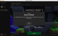 minecraft issue- launcher crash .png