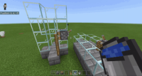 Minecraft BE 1.14.30 ピストン水流バグ報告用.gif