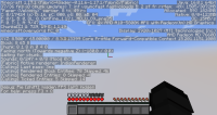 F3 Screen when falling through the void while going through the nether portal with opened Recipie Book.png