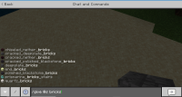 Minecraft brick command issue.PNG