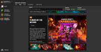 New launcher DLC section (sister's account).png