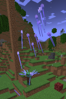 Rare Drowned Urchin in it's unnatural habitat flinging thousands of tridents.png