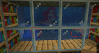 Minecraft, Aquirium, before, have fishes.png