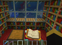 Minecraft, Aquirium, after, all fishes gone.png