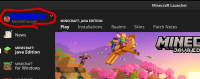 Minecraft Launcher - highlighted account switch.png